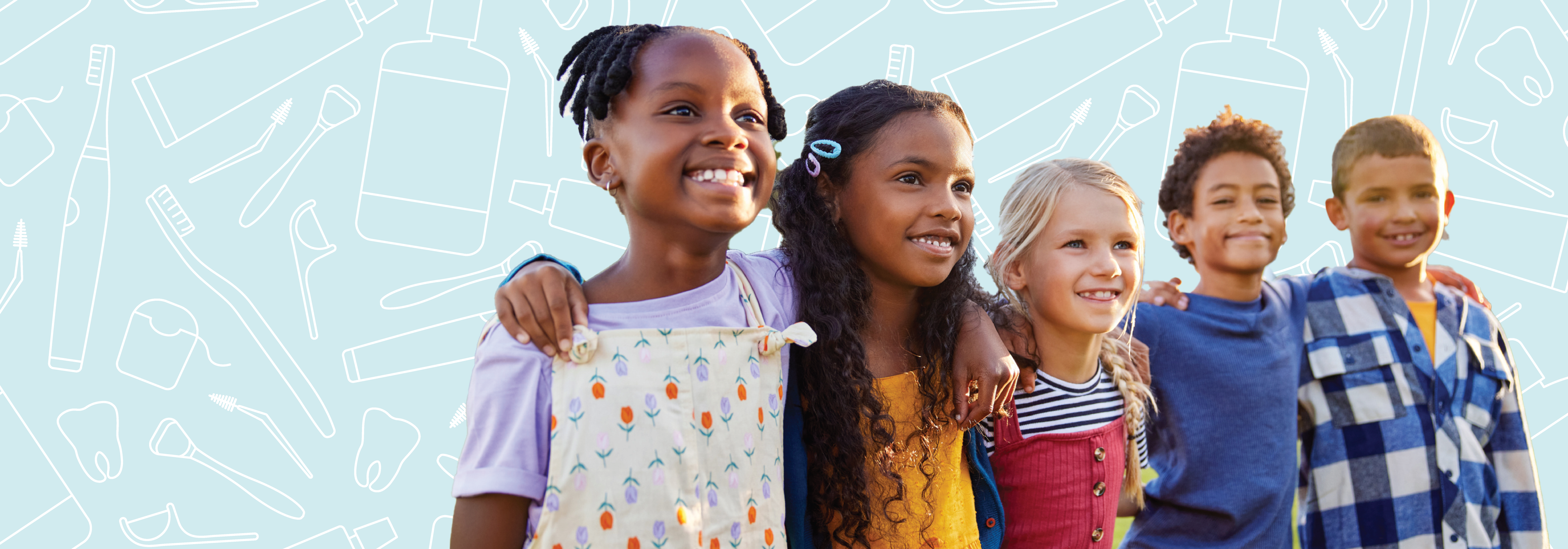 Group of Children Smiling